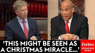 Rand Paul And Cory Booker Find Rare Point Of Common Ground