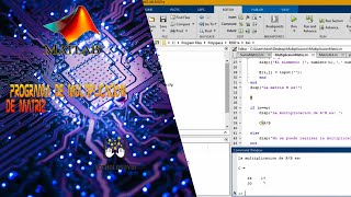 MATLAB | COMMAND WINDOW「 PROGRAMA DE MULTIPLICACIÓN DE MATRIZ」
