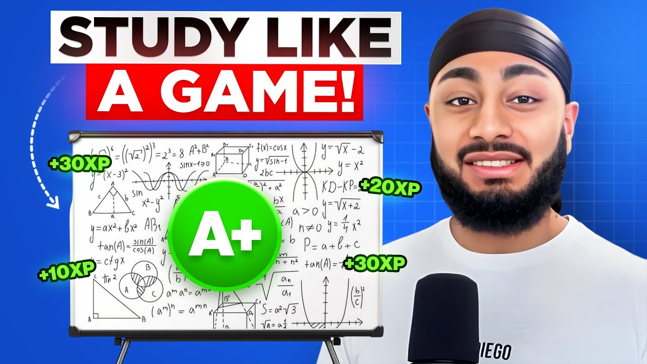How to make studying so FUN that it almost feels like a video game...