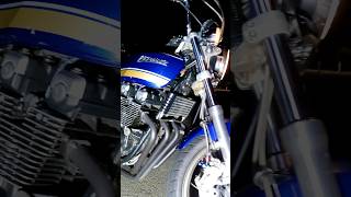 バイク紹介】爆音 カワサキ ゼファー400カイ 直管マフラー音❗️ #bike