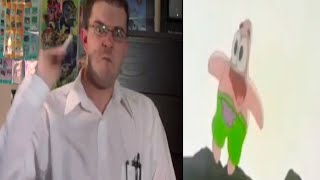 The Angry Video Game Nerd Calls Patrick Starfish A Poopyhead