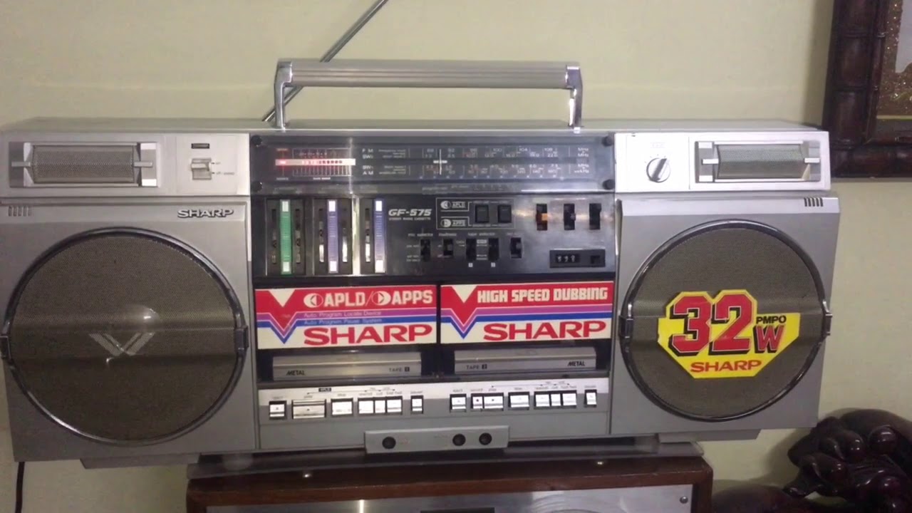 SHARP GF 575 mới như đập hộp - YouTube