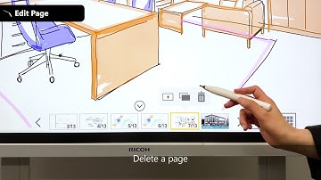 Tutorials: RICOH IWB - Edit Page