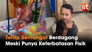 Auto Haru, Pria Disabilitas Ini Nangis Saat Mainan Dagangannya Diborong