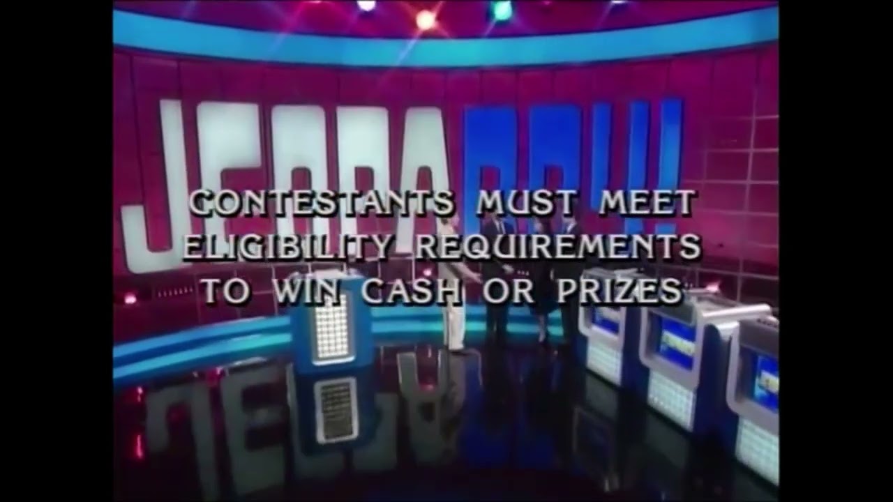 Jeopardy Credit Roll 11-29-1994