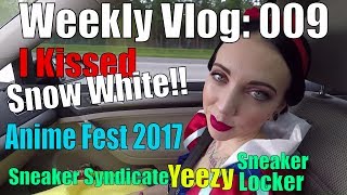 I Kissed Snow White at Anime Fest 2017!!! | Weekly Vlog | Episode 009