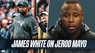 James White Grades Jerod Mayo's Early Performance as Patriots Head Coach screenshot 4