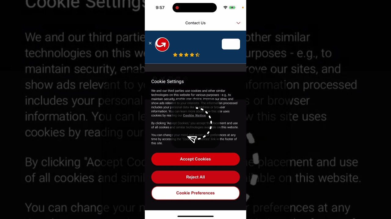 How to contact support in MONEYGRAM app?