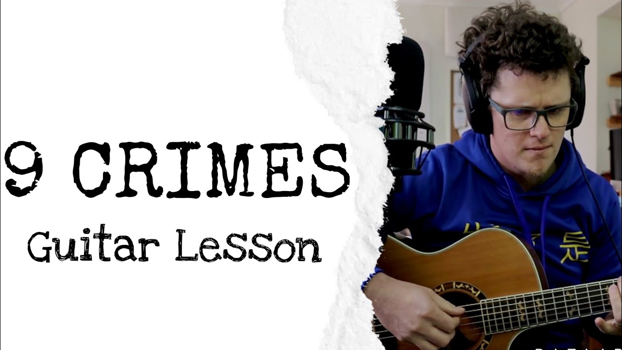 9 уроков игры на гитаре Crimes // Дэмиен Райс