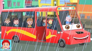 Roues Sur Le Bus, Véhicules Routiers Plus Comptines En Français