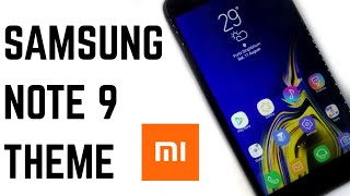 Samsung Note 9 Theme On Any Xiaomi Device!Redmi Note 4/Redmi 4 screenshot 5