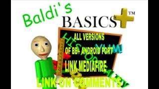 Baldi's Basics Plus All Versions Android Port (LINK ON COMMENTS)
