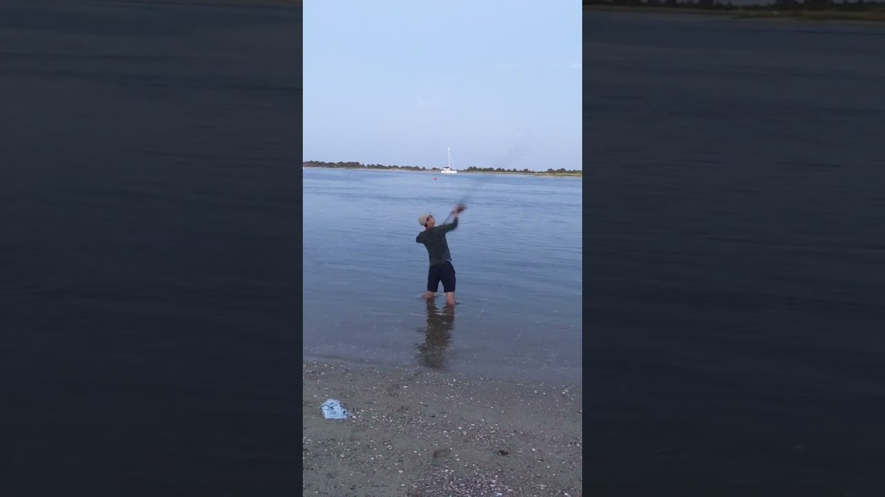 Surf Casting for Sharks on Cape Cod 🦈,