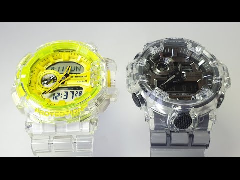 Video: Proživite 90-e Uz Translucent G-Shock Skeleton Series