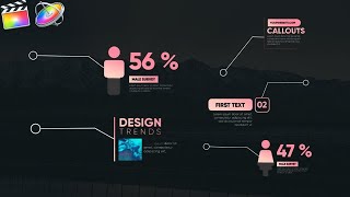 Smart Callout Titles V3 Final Cut Pro Templates