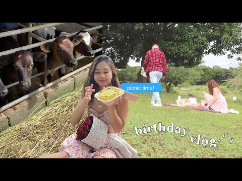 birthday vlog ‘22  ༘♡