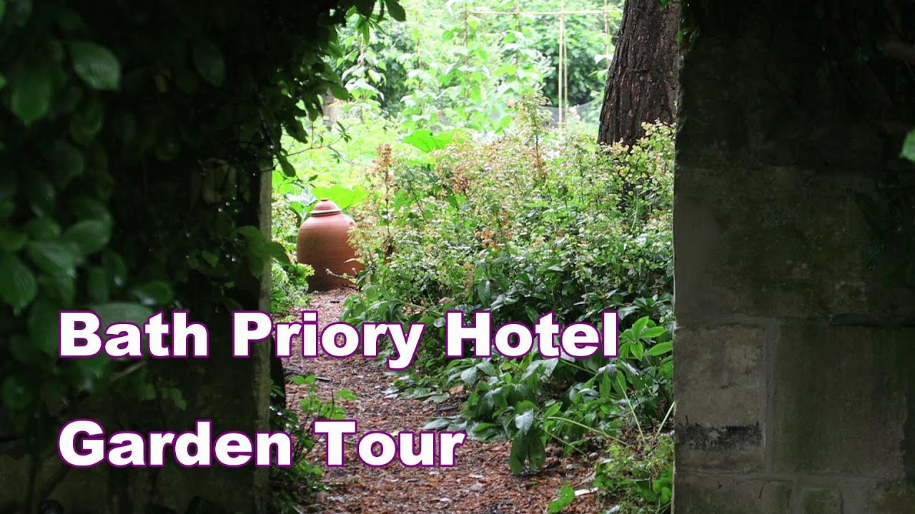 Bath Priory Hotel Garden Tour (in the Rain!)