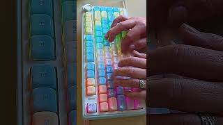 EPOMAKER x AULA F75 PRO w/ LEOBOG Reaper Switches &amp; Ceramic Jade Sea Salt Cat Keycaps Keyboard ASMR!
