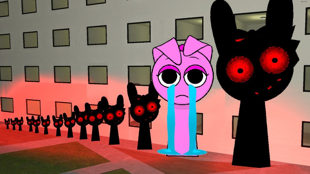 All the Sizes Of Sprunki Pinki want me to help them