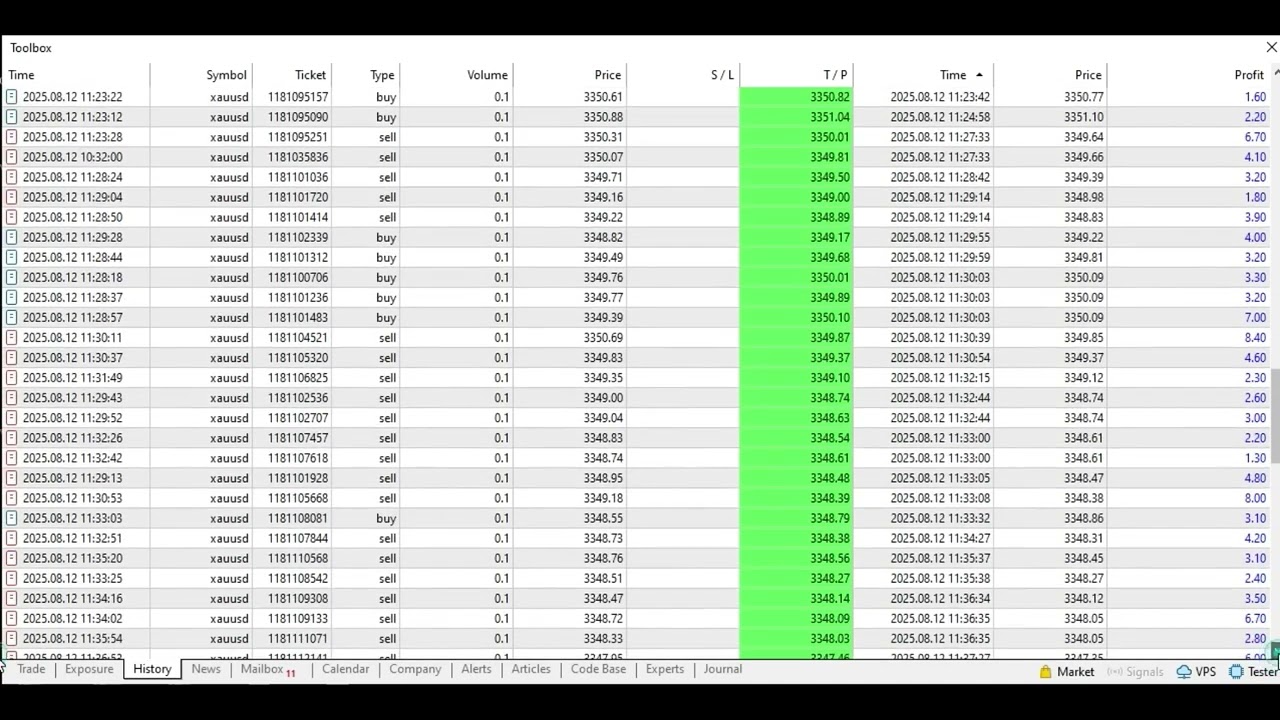 Lock30x Scalping Forex Trading Bot Performance