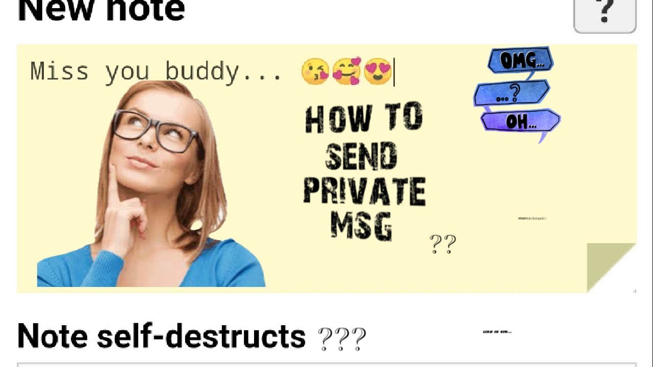 How to create private note by privnote, private नोट कैसे बनाते है, private नोट कैसे बनाये, pravinote