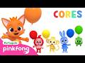 Aprenda as Cores com Balões🎈 | 🌈 Cores 4 | Pinkfong, Bebê Tubarão! Canções para Crianças