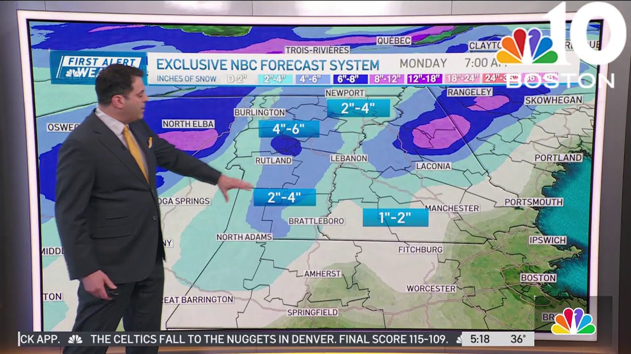 Forecast: Dry Friday before another storm arrives in New England this ...