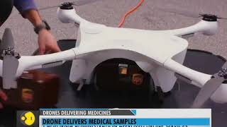 US: UPS launches drone service to transport medical samples