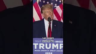 Trump announces 2024 presidential run #shorts