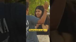 slapping prank on girls 😂 #shortsindia #shortsvideoindia #indiashorts