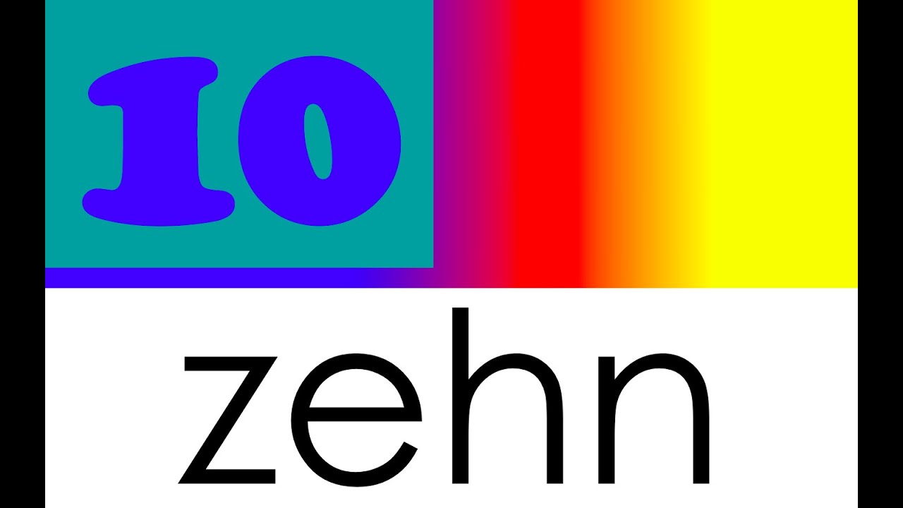 10 Seconds Countdown Timer in German