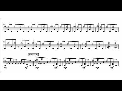 Wali Band Yank Drum Score Drumless 