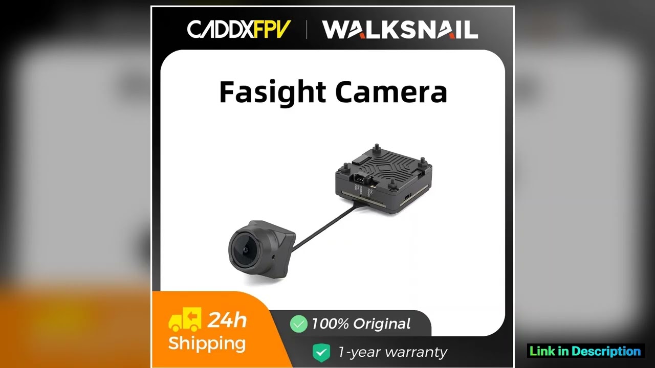 CADDXFPV Farsight Camera AI Intelligent zoom Analog Camera with AI BOX 0 Lux 1225 FOV 1500TVL 8x Fa