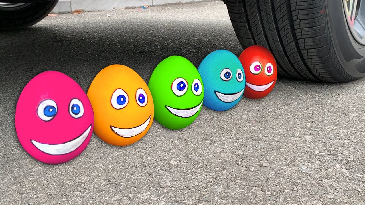 Experiment Car vs Big Coca Cola, Fanta, Mtn Dew, Schweppes, Mirinda, Balls  | Test Ex