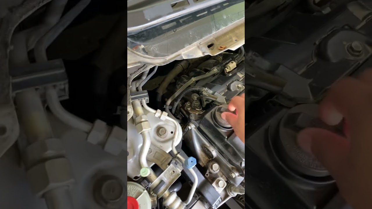 Cambio de junta del sello VTEC honda civic 1.8 2006