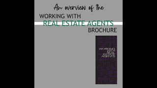 Working with Real Estate Agents Brochure Explained (North Carolina)