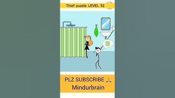 thief puzzle LEVEL 52 PUZZLE #riddles #puzzle #brainchallenge #mindurbrain #shorts #viral #dop4