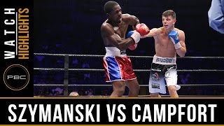 Szymanski vs Campfort HIGHLIGHTS: July 2, 2016 - PBC on ESPN