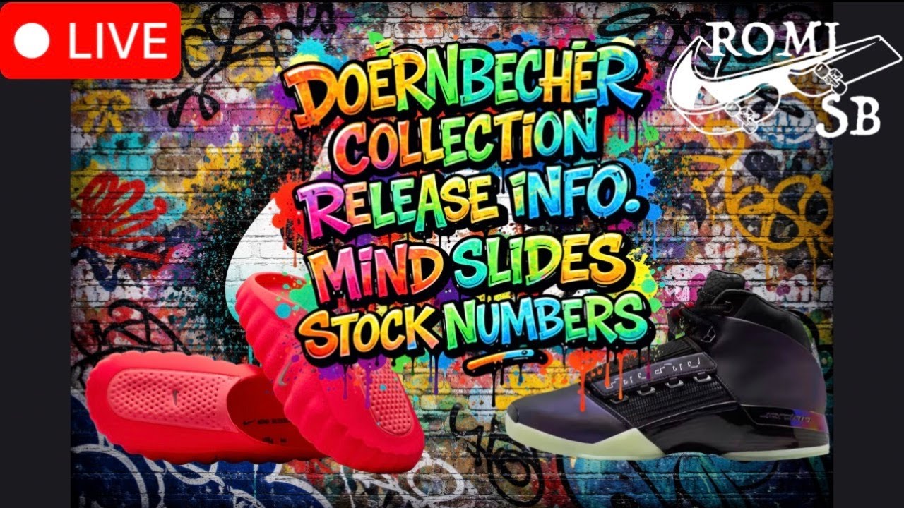 LIVE: DOERNBECHER COLLECTION RELEASE INFO! MIND SLIDES STOCK NUMBERS!