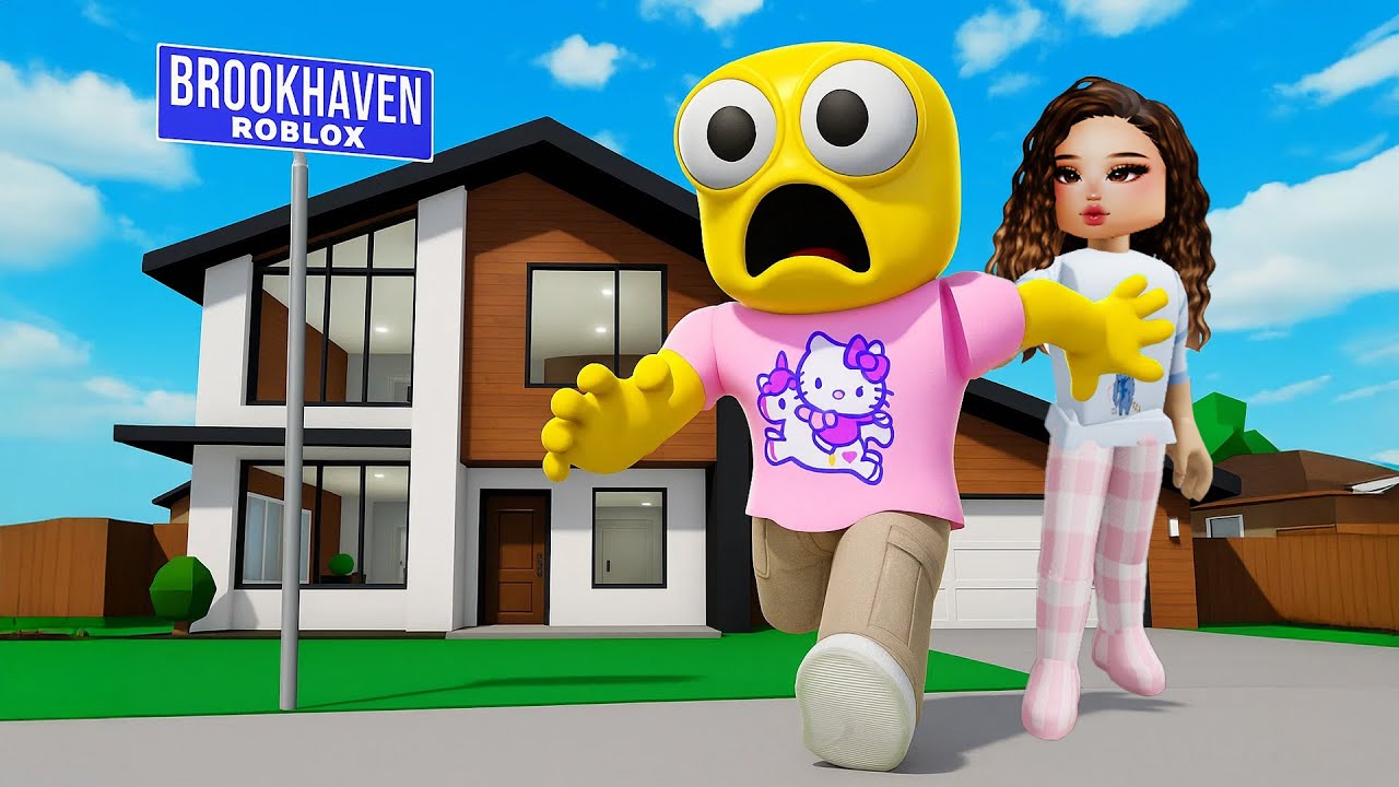 LA MAMAN DE ODA A UNE NOUVELLE MAISON (Oda est super content) Brookhaven Roblox