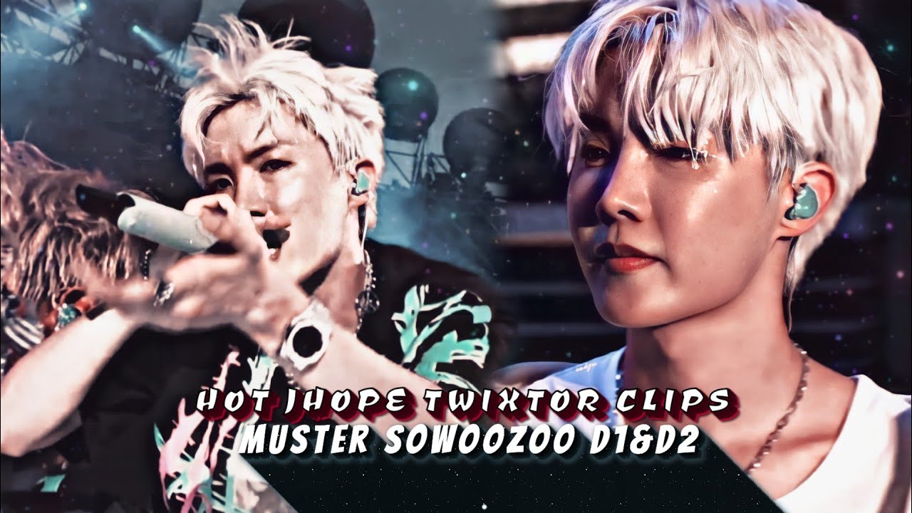 hot jhope twixtor clips for edits (muster sowoozoo d1 & d2)