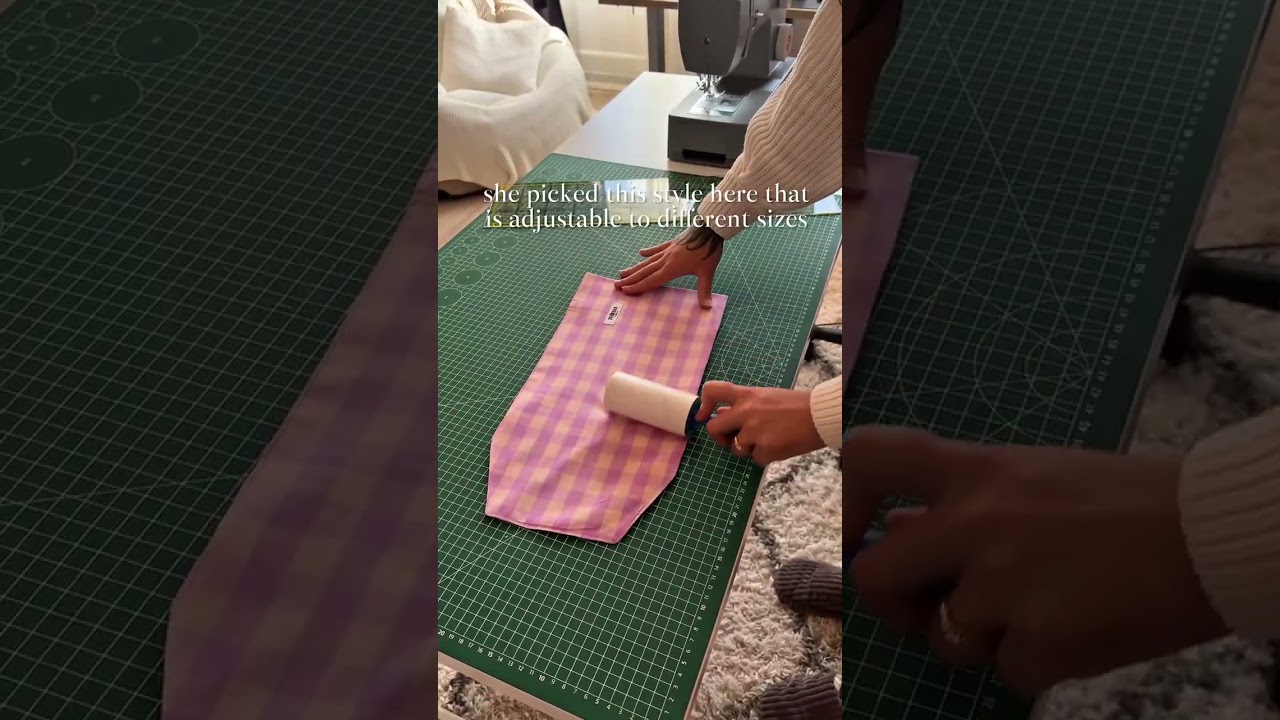 sew an adjustable book cover with me