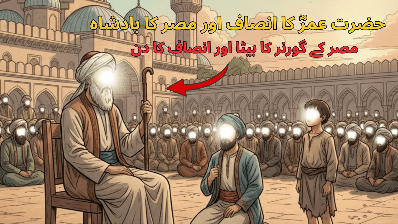 Hazrat Umar RA Ka Aisa Insaaf | Jab Misr Ke Ameer Ke Bete Ko Bhi Maafi Na Mili Waqiat Aur Kahaniyan