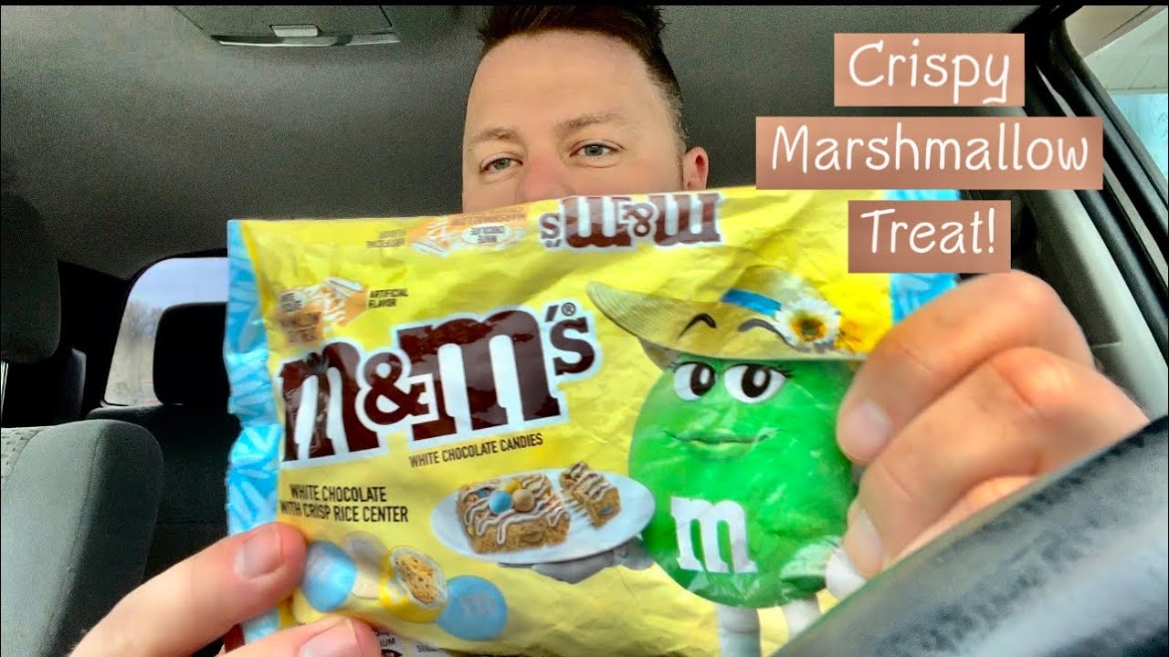 Marshmallow Crispy Treat M&M’s - Must Or Bust
