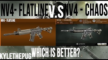 NV4 FLATLINE VS NV4 CHAOS! WHICH EPIC VARIANT IS BETTER?
