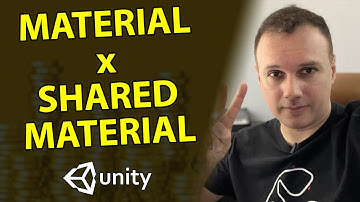 Qual a diferença entre Material e Shared Material na Unity? #unity #unity3d #unity3dtutorial