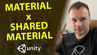 Qual a diferença entre Material e Shared Material na Unity? #unity #unity3d #unity3dtutorial