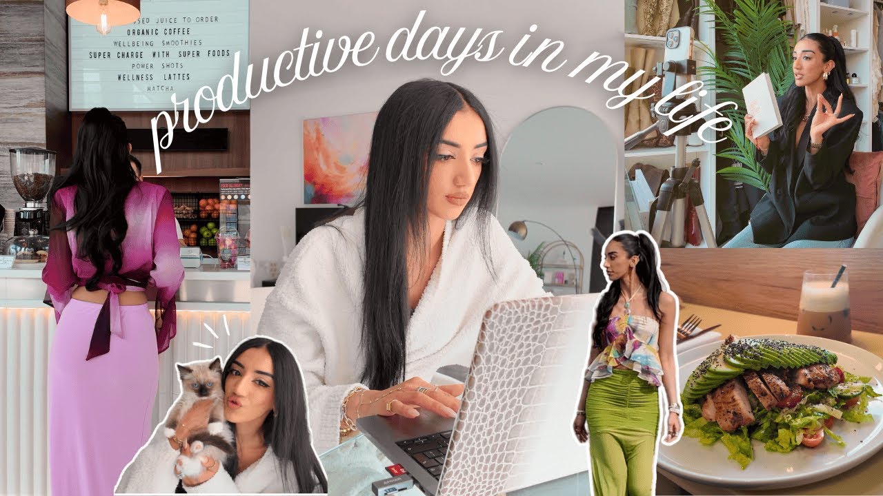 PRODUCTIVE days in my life | filming & editing content, snapchat event & exploring London
