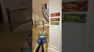 Fat Zoey Does The Battery Up Trend