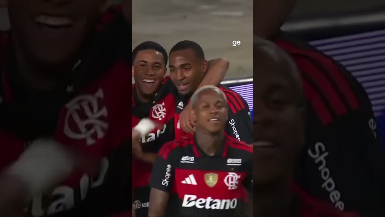 FLAMENGO ABRE O PLACAR CONTRA O LAUSANNE | #shorts | ge.globo